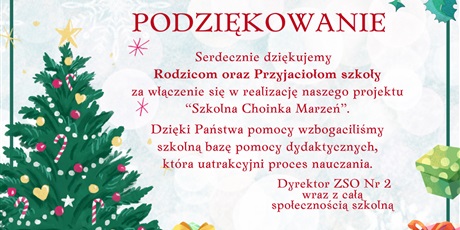 Podziękowanie