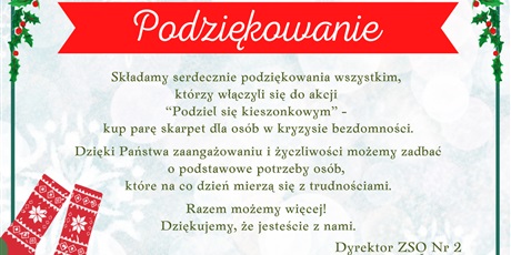 Podziękowanie