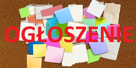 OGŁOSZENIE