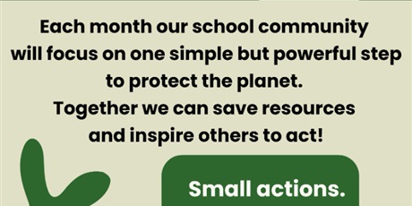 „Monthly Steps to Fight Climate Change” - małe kroki, wielki wpływ!