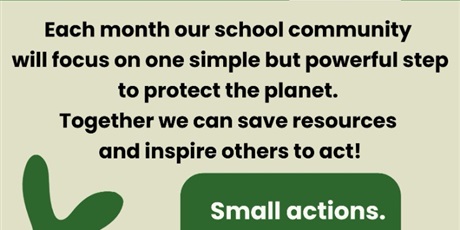 „Monthly Steps to Fight Climate Change” - małe kroki, wielki wpływ!