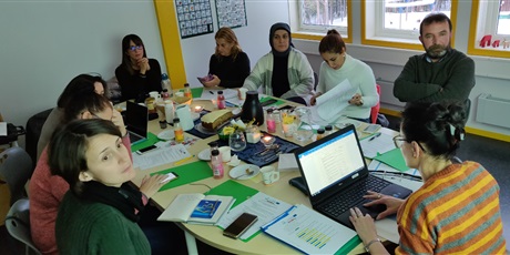 Powiększ grafikę: Teachers's training in the coordinator's school in Norway